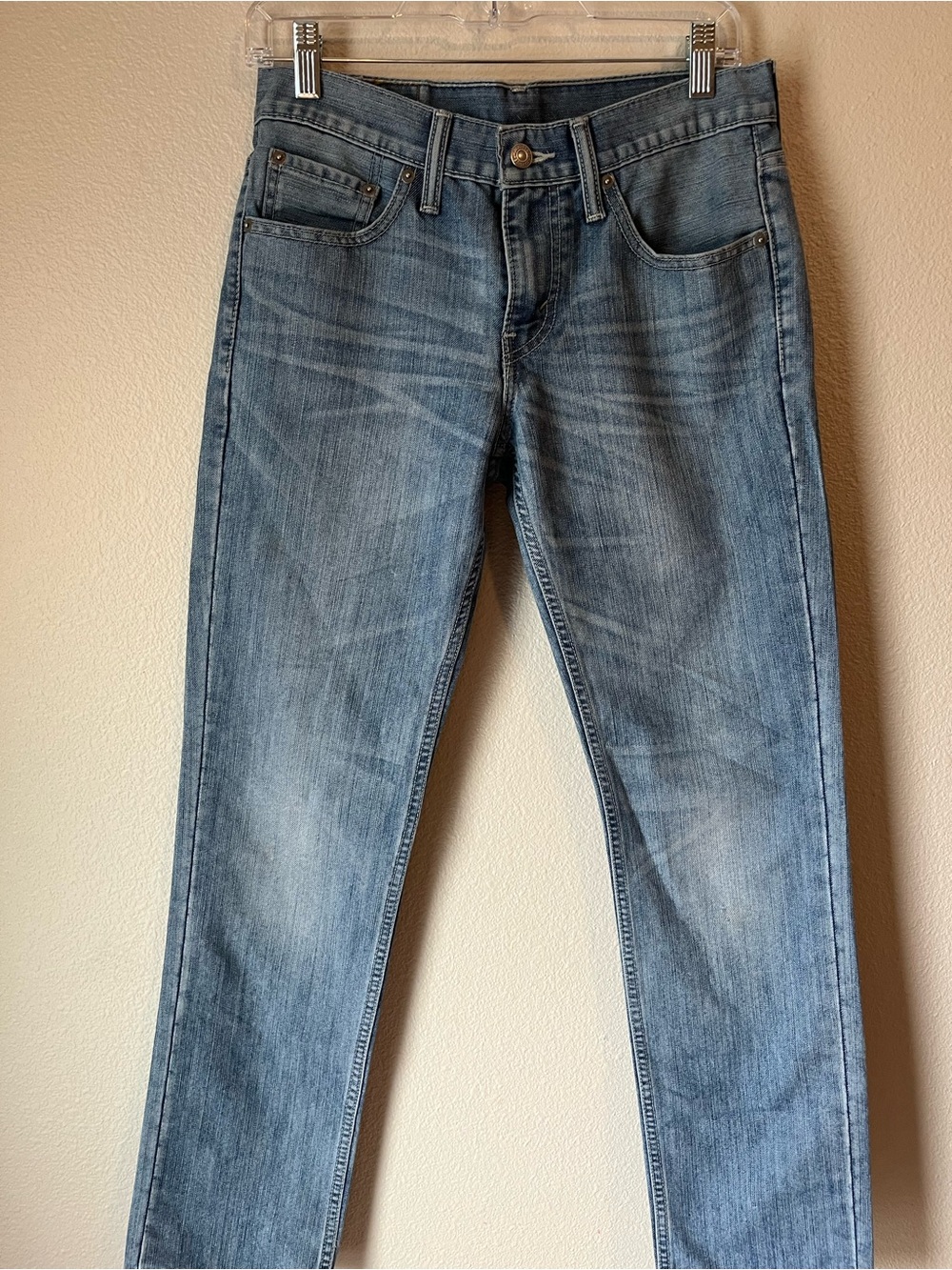 Women’s Levi’s Blue Slim Straight Jeans